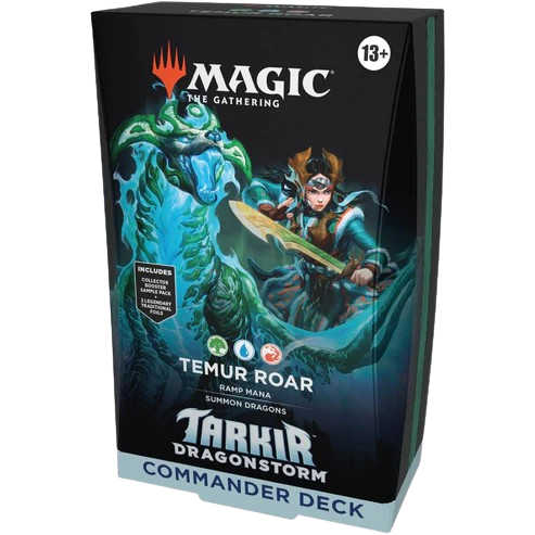 Temur Roar: Takir Dragonstorm Commander Deck - Magic: the Gathering