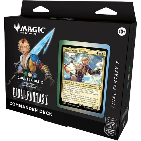 Magic the Gathering: Final Fantasy X Tidus Counter Blitz Commander Deck