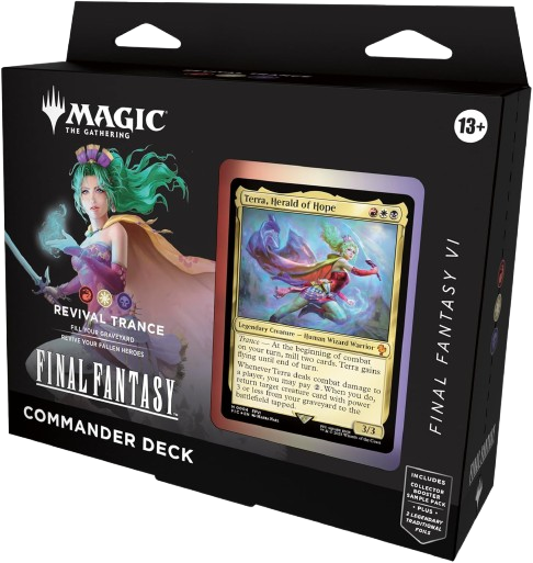 Magic the Gathering: Final Fantasy VI Terra Revival Trance Commander Deck