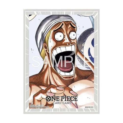 One Piece Card Game Official Sleeves - Jewelry Bonney | Brook and Laboon | Enel | Roronoa Zoro