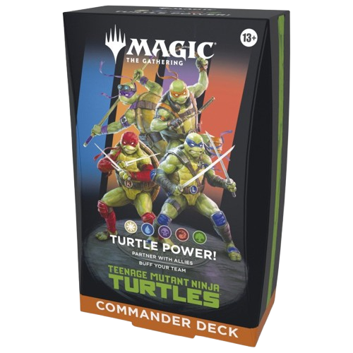 MTG - Teenage Mutant Ninja Turtles Deck Commander Display