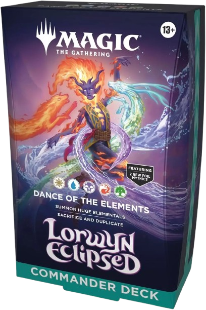 MTG - Lorwyn Eclipsed Commander Decks: Danse des éléments & Gangrène Maudite