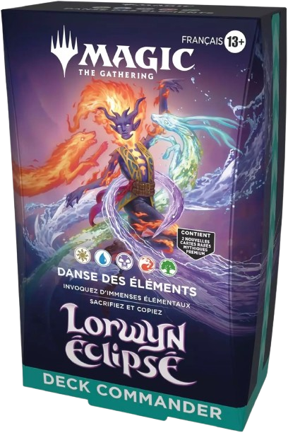 MTG - Lorwyn Eclipsed Commander Decks: Danse des éléments & Gangrène Maudite